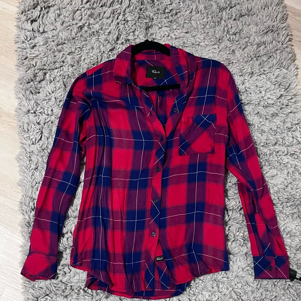 Rails Hunter Top In Red Cherry Size Xs - image 1